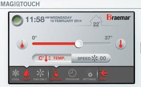 Ducted Gas Heating Controller SISA Air Conditioning